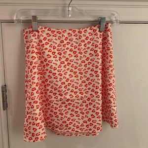 Pink and red cheetah skirt Princess Polly